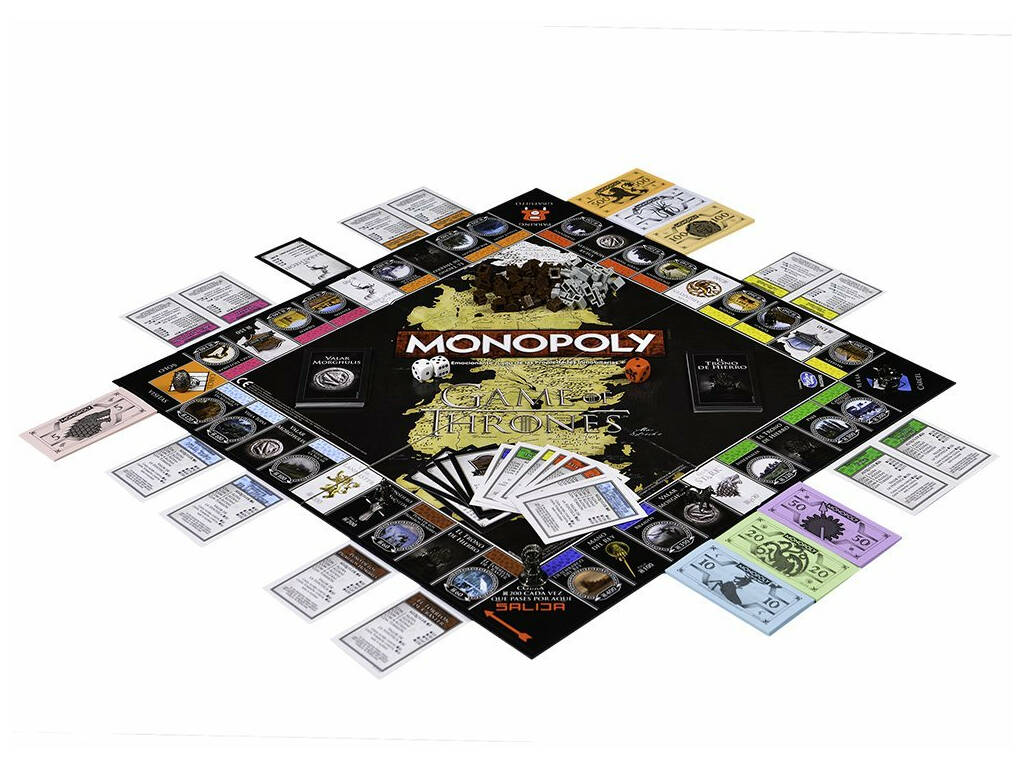MonopolySpiel der Throne Eleven Force 82905