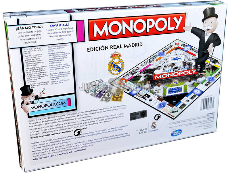 Monopoly Real Madrid 3ª Edition Eleven Force 63157 