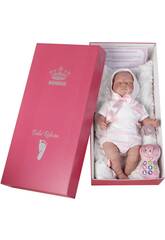 Poup�e Reborn B�b� 52 cm Robe Blanche Berbesa 5301