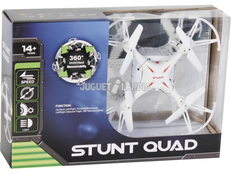 Mini Dron Stunt Quad Sortiment 14,5 cm 2,4 GHz