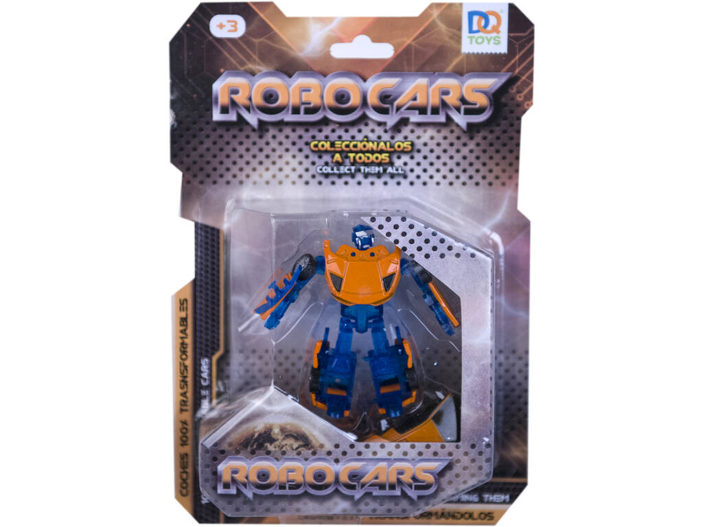 Figuras Robocars 8,5 cm.