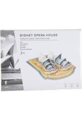 Puzzle 3D Casa da �pera Sidney 34 Pe�as 8.5x24.5x18cm