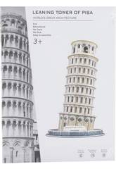 Puzzle 3D Torre de Pisa 31 Pe�as 23x13.8x13.8cm