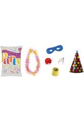 Sachet de Cotillons Transparent 6 pièces Différentes