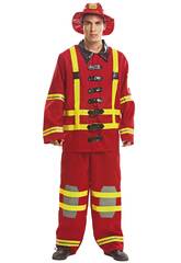 Disfarce Homem XL Bombeiro