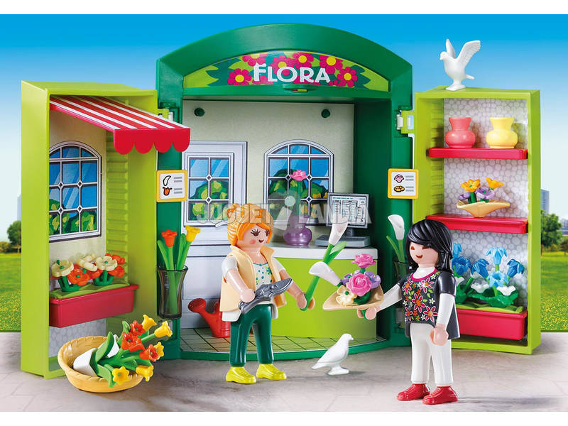 Loja de flores Playmobil Cofre 5639