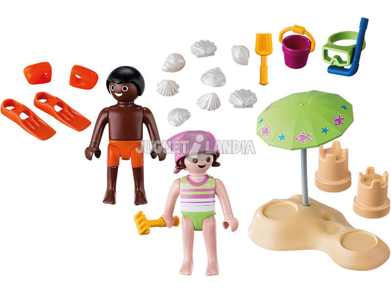 Playmobil Kinder am Strand 9085