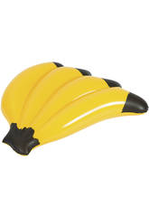 Colchoneta Hinchable Bananas 139x129 Cm. Bestway 43160 