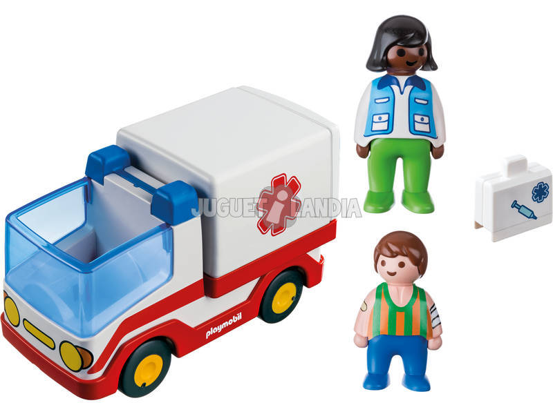 Playmobil 1, 2, 3 Ambulance 9122