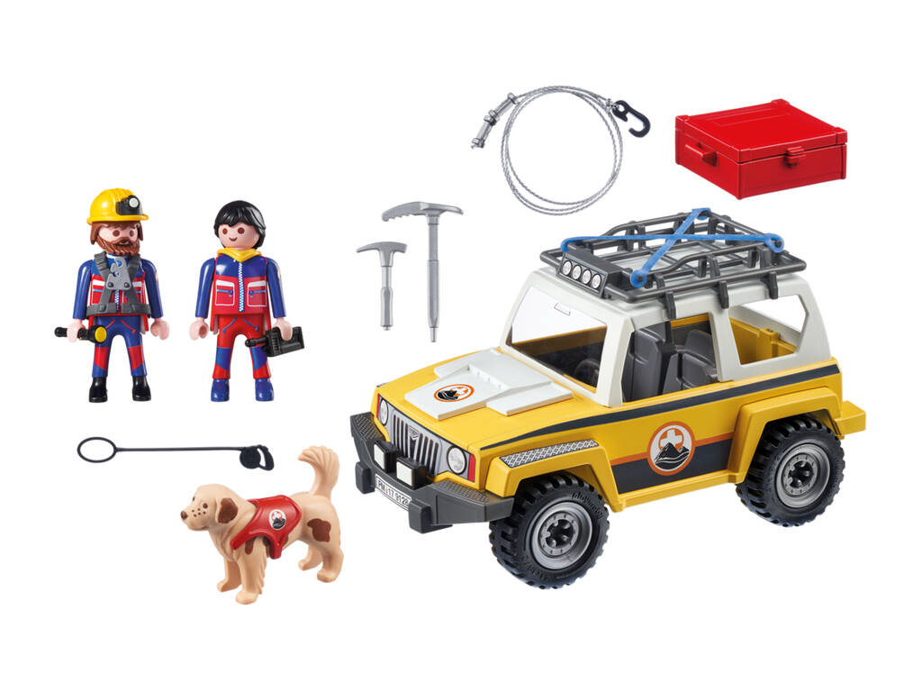 Playmobil Mountain Rescue Vehicle 9128