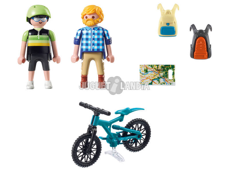 Playmobil Radfahrer und Wanderer 9129