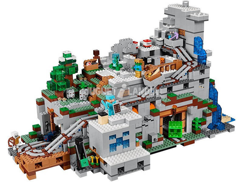 Lego Exclusivas Minecraft Caverna na montanha 21137