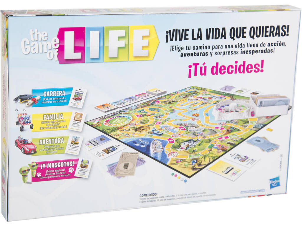 Juego de Mesa Game of Life Habro E4304