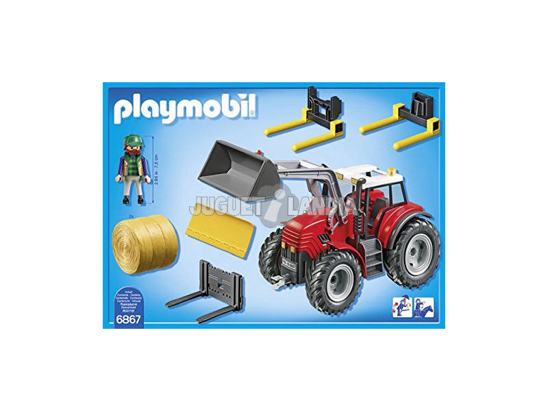  Playmobil Trator Grande 6867