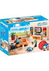 Playmobil City Life Soggiorno con mobile TV 9267