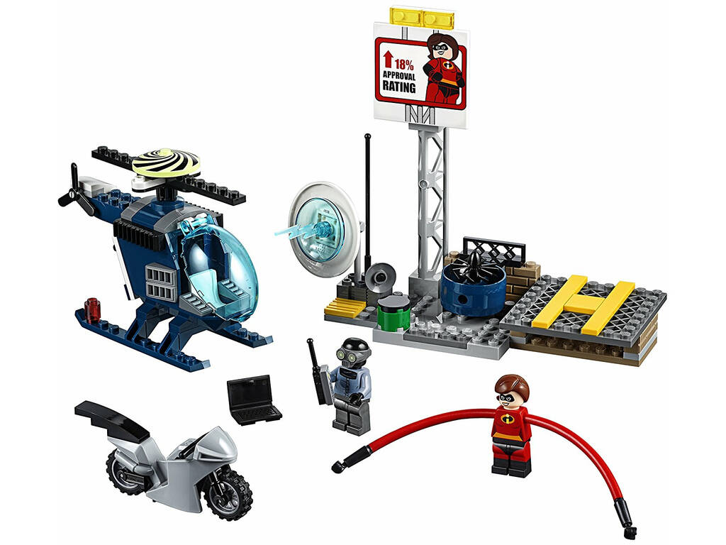 Lego JuniorsThe Incredibles 2 Verfolgung über die Dächer von Elastigirl 10759