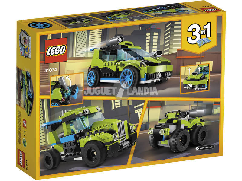Lego Creator Auto Reaktions-Rally 31074