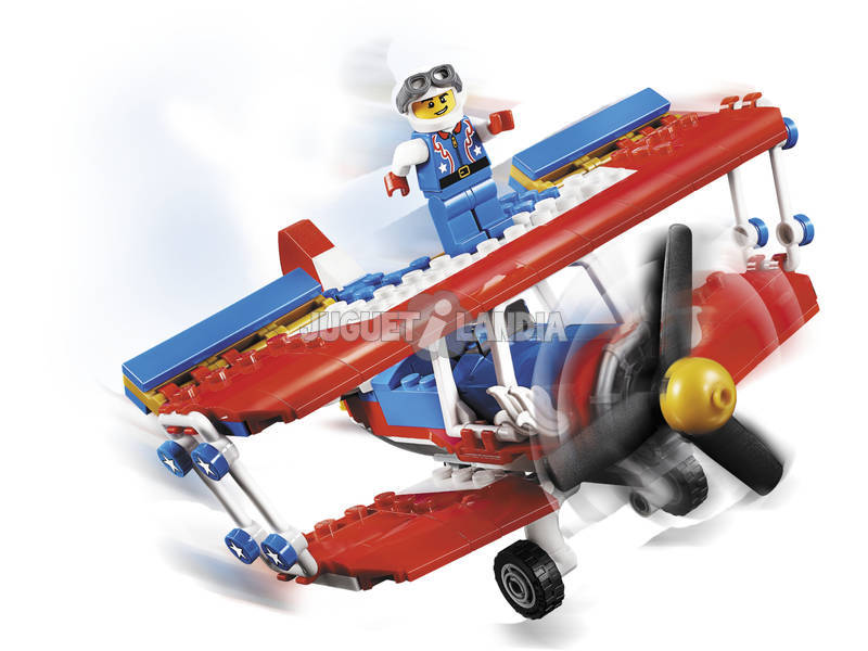 Lego Criador Audacioso Avião Acrobático 31076