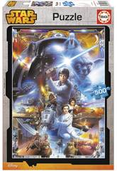 Puzzle 500 Star Wars Educa 16167
