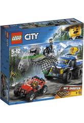 Caça da cidade de Lego na estrada 60172