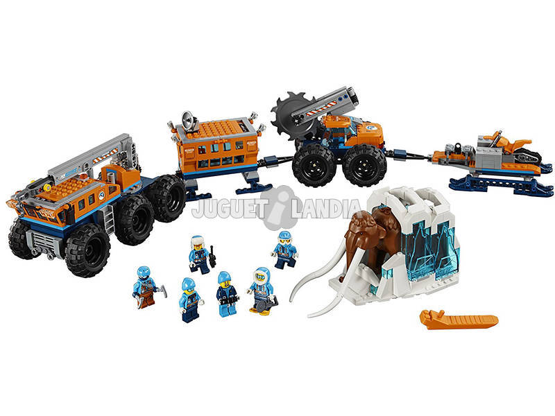 Lego City La Base Arctique d'Exploration Mobile 60195