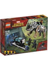 Lego Super Heróis Duelo Contra Rhino Junto da Mina 76099