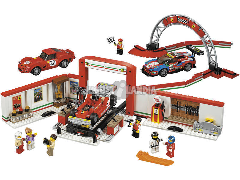 Lego Speed Champions Taller Definitivo de Ferrari 75889