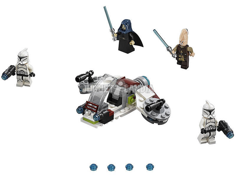 Lego Star Wars Pack de Combate Jedi y Soldados Clon 75206