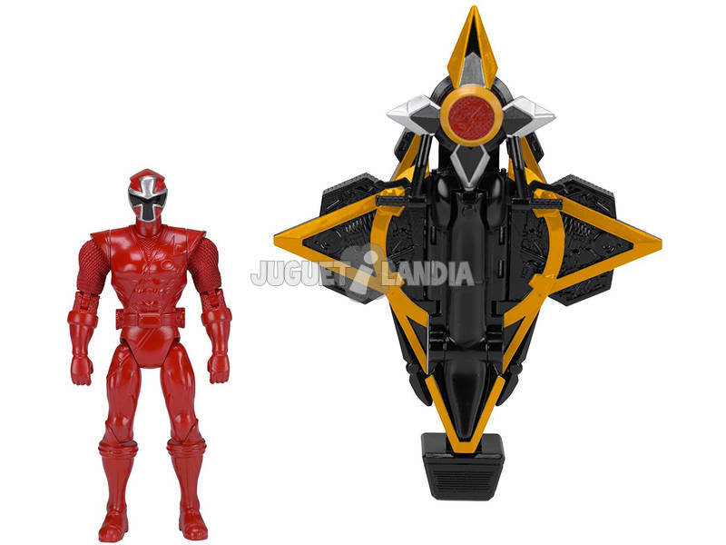 Power Rangers Ninja Steel Limited Edition Veicolo con Ranger Bandai 43570