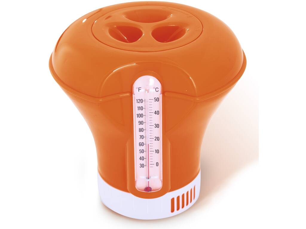 Galleggiante Chimico Dispenser Cloro con Termometro Bestway 58209