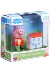 Peppa Pig Figura Com Acess�rios Bandai 06381