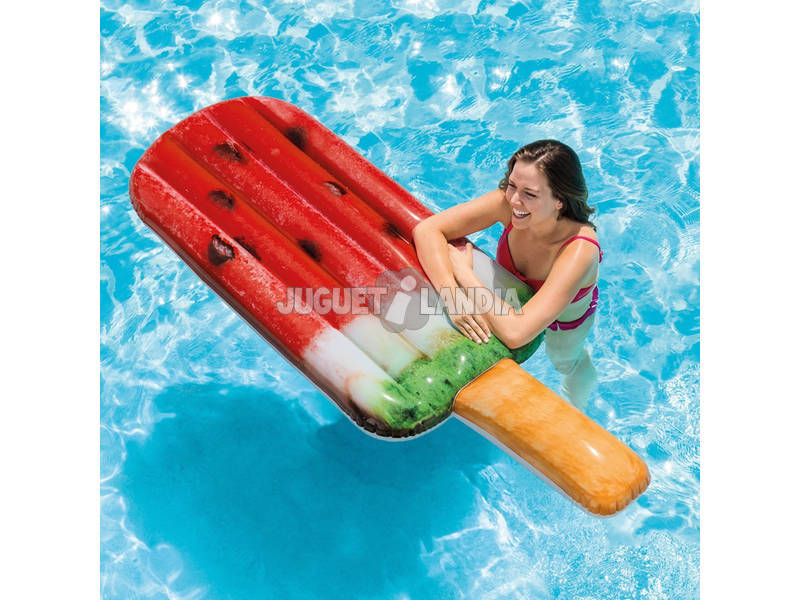 Aufblasbarer Schwimmreifen Wassermeloneneis aus 191x76 cm. Intex 58751