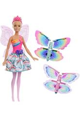  Barbie F�e Papillon Dreamtopia Mattel FRB08