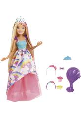 Barbie Grande Poup�e Princesse Blonde Mattel FXC8