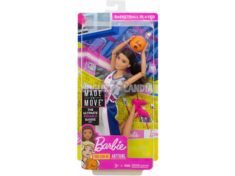 Barbie Movimento Sem Limites Desportistas Mattel DVF68