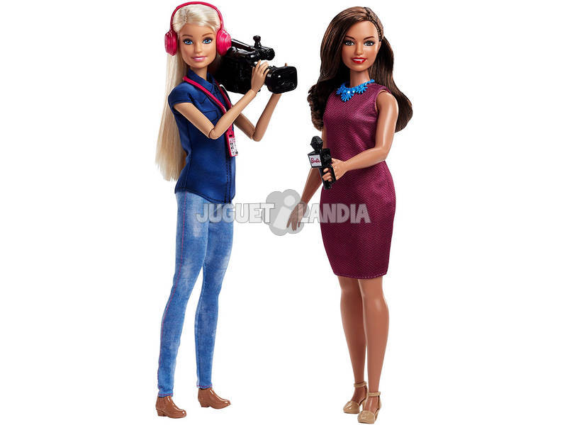 Barbie Apresentadora de Notícias Mattel FJB22