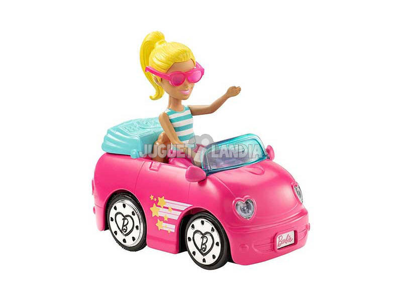 Barbie On The Go Poupée Avec Mini Véhicule Surtido Mattel FHV76