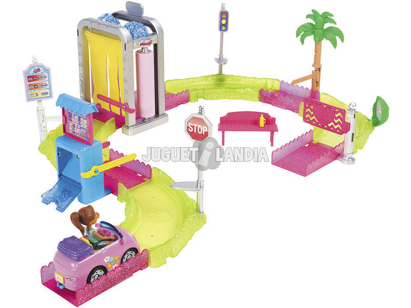 Barbie On The Go Car Wash (Parti e Vai Autolavaggio) Mattel FHN91