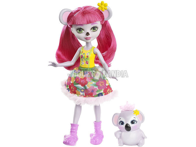 Enchantimals Muñeca y Mascota Karina Koala y Dab Mattel FNH24