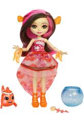 Enchantimals Clarita Poisson Clown avec Cackle Mattel FKV56