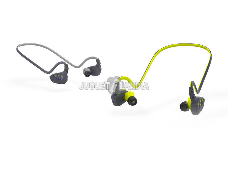 Fones de ouvido Sport 3 Bluetooth cor amarela energia sistema 429288
