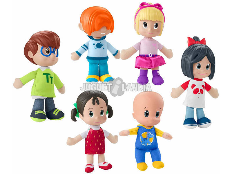 Famille Telerín Pack 6 Figurines Mattel FNJ33