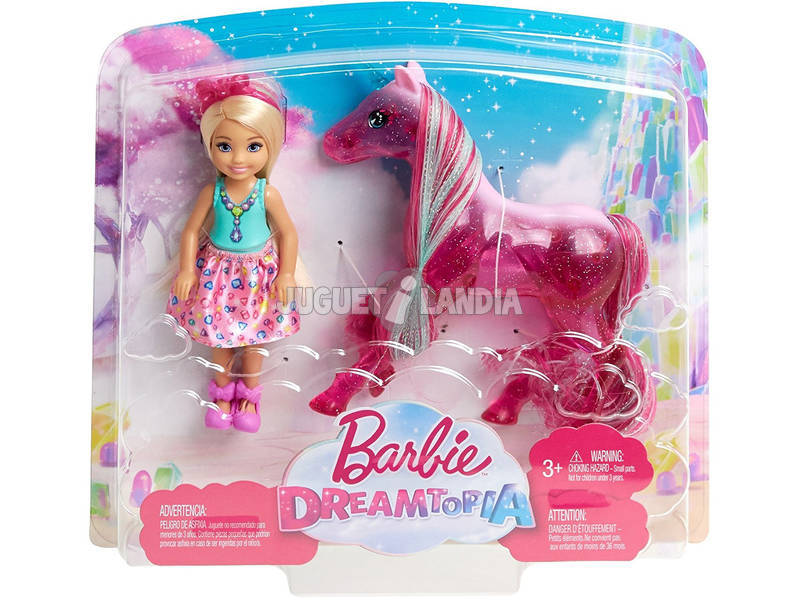 Barbie Chelsea e Unicórnio Mattel FPL82