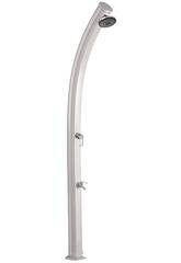 Douche Solaire Aluminium Jolly Peinture Inoxydable avec Rince-Pieds