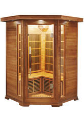 Sauna Infrarrojos Luxe - 2/3 Plazas Poolstar SN-LUXE-2C 