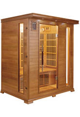 Sauna Infrarrojos Luxe - 3 Plazas Poolstar SN-LUXE-3 