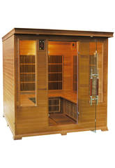 Sauna Infrarrojos Luxe Club - 4/5 Plazas Poolstar SN-LUXE-4S 