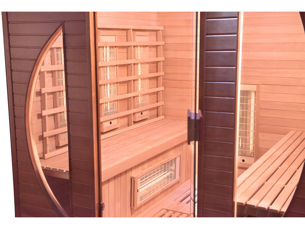 Espelhos infravermelhos da sauna 4 lugares Poolstar SN-SPECTRA05R