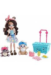 Enchantimals Playset Picnic in Compagnia Bren l'Orsetto Mattel FCC64