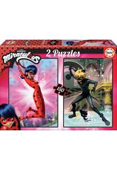 Puzzle 2x150 Miraculous Ladybug